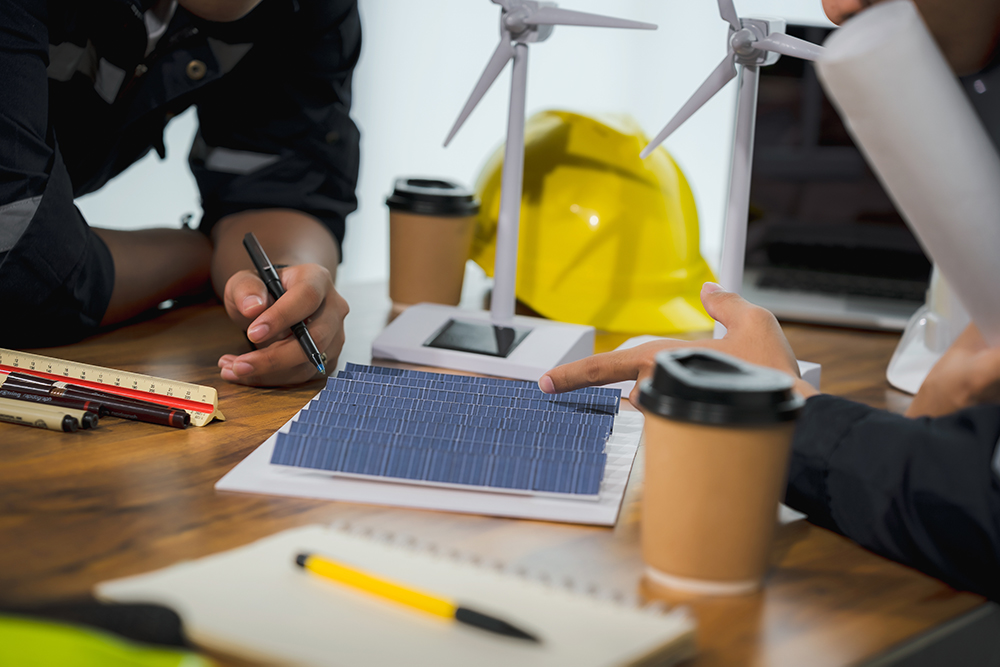 Team planning meeting